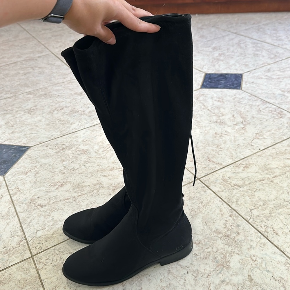 Fall black boots - sz 8